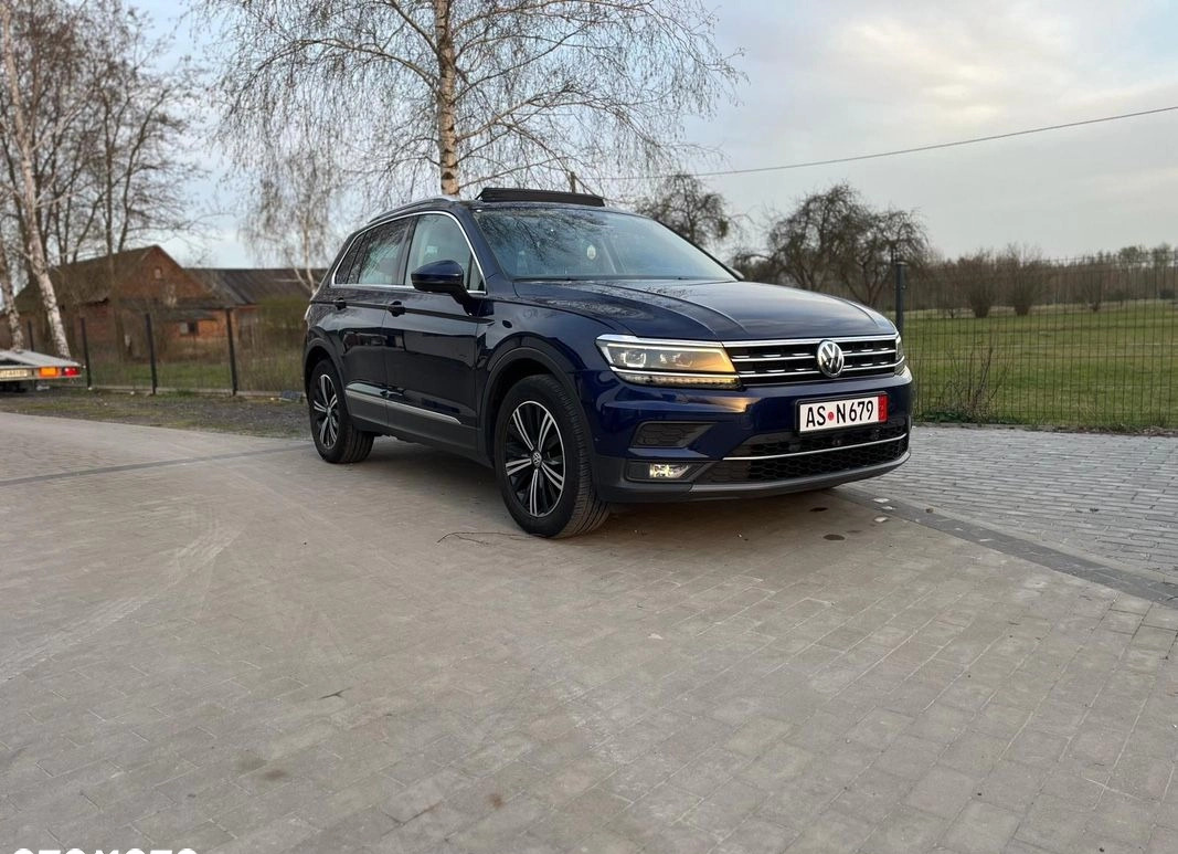 Volkswagen Tiguan cena 89900 przebieg: 150000, rok produkcji 2018 z Tuliszków małe 254